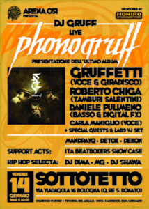 phonogruff bolo FLYER